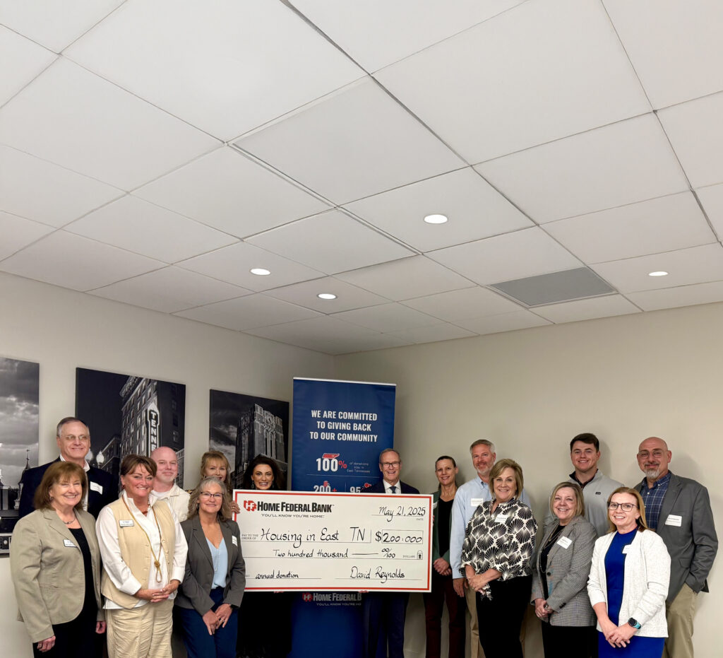 Home Federal Bank announces a $200,000 donation to local nonprofit organizations t